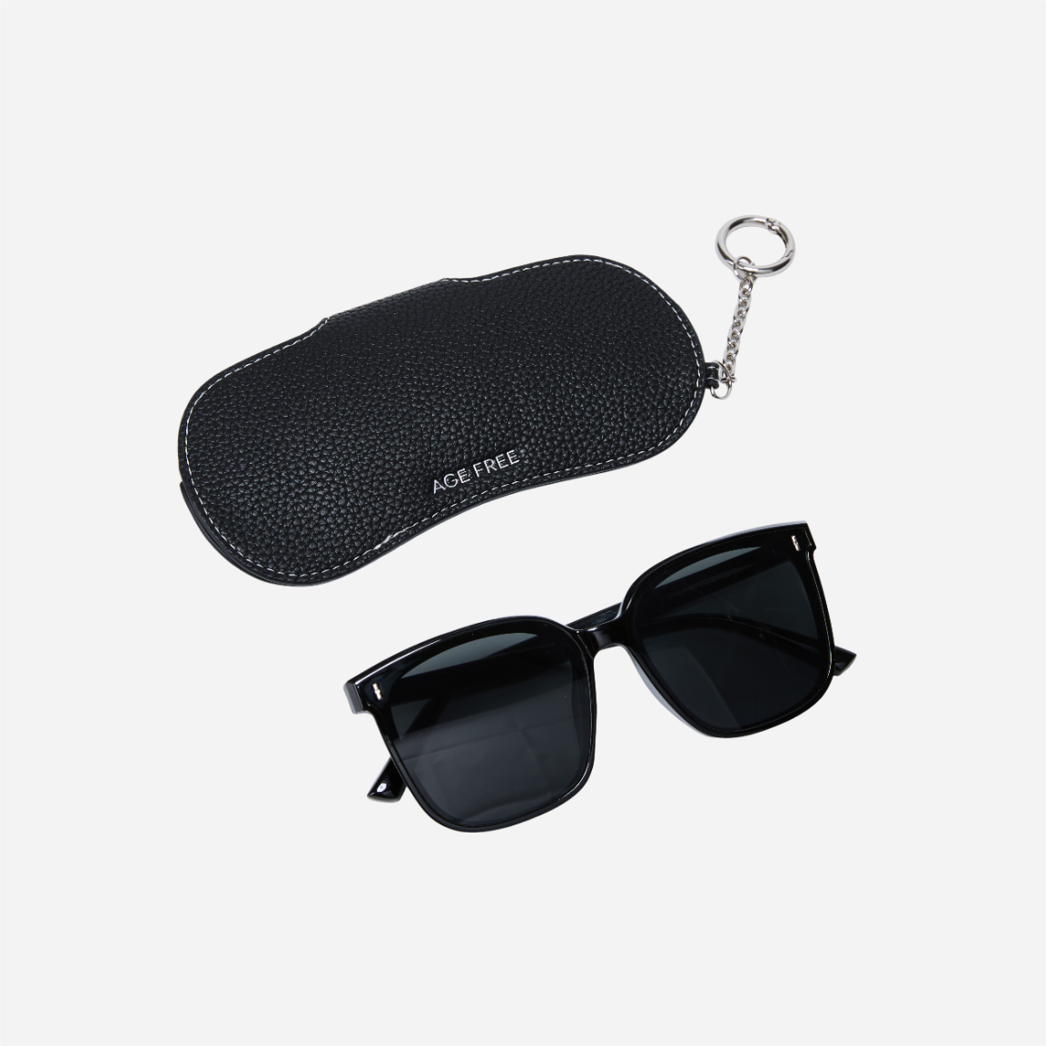 Age Free Hanging Leather Glasses Pouch