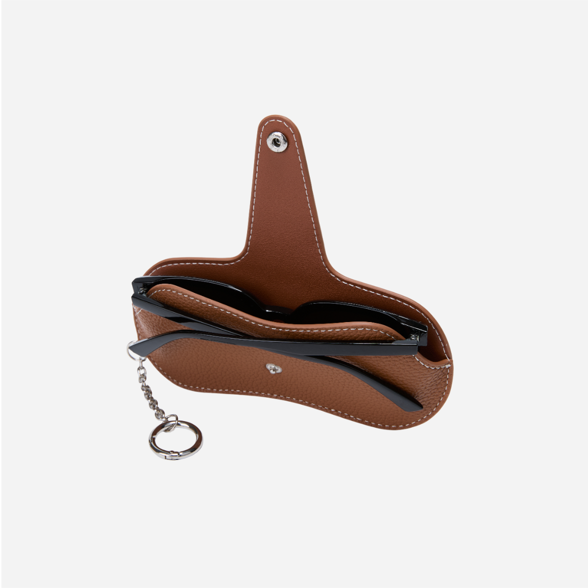 Age Free Hanging Leather Glasses Pouch