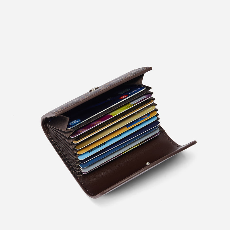 Classic Women's Compact Foldable Card Wallet