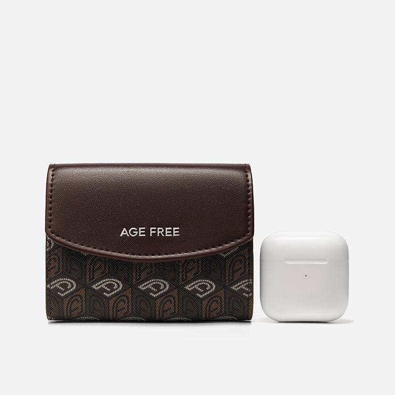 Classic Women's Compact Foldable Card Wallet
