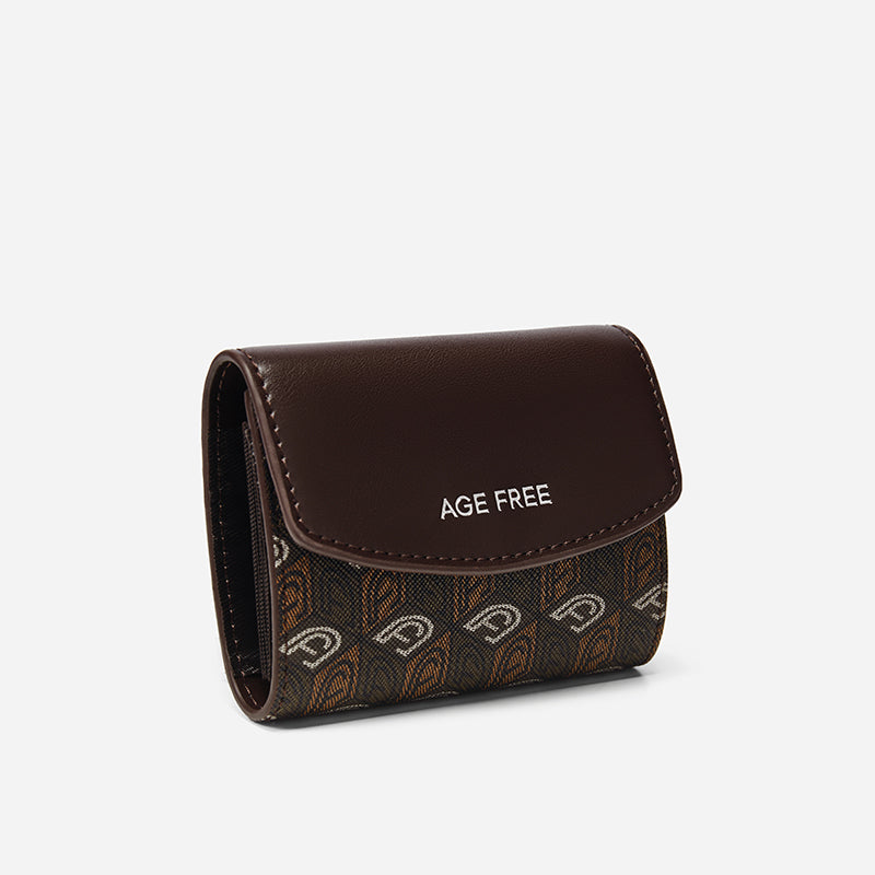 Classic Women's Compact Foldable Card Wallet