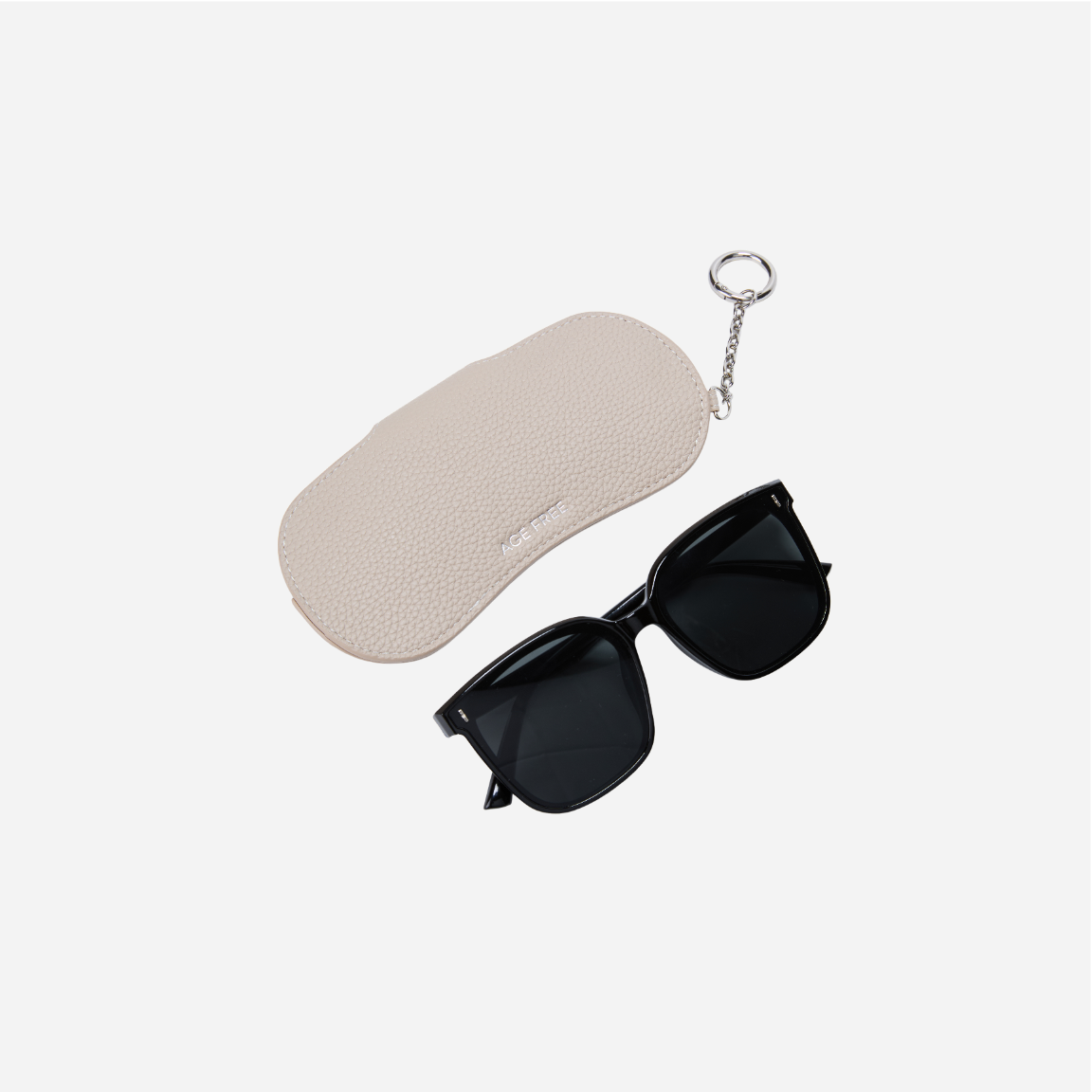 Age Free Hanging Leather Glasses Pouch