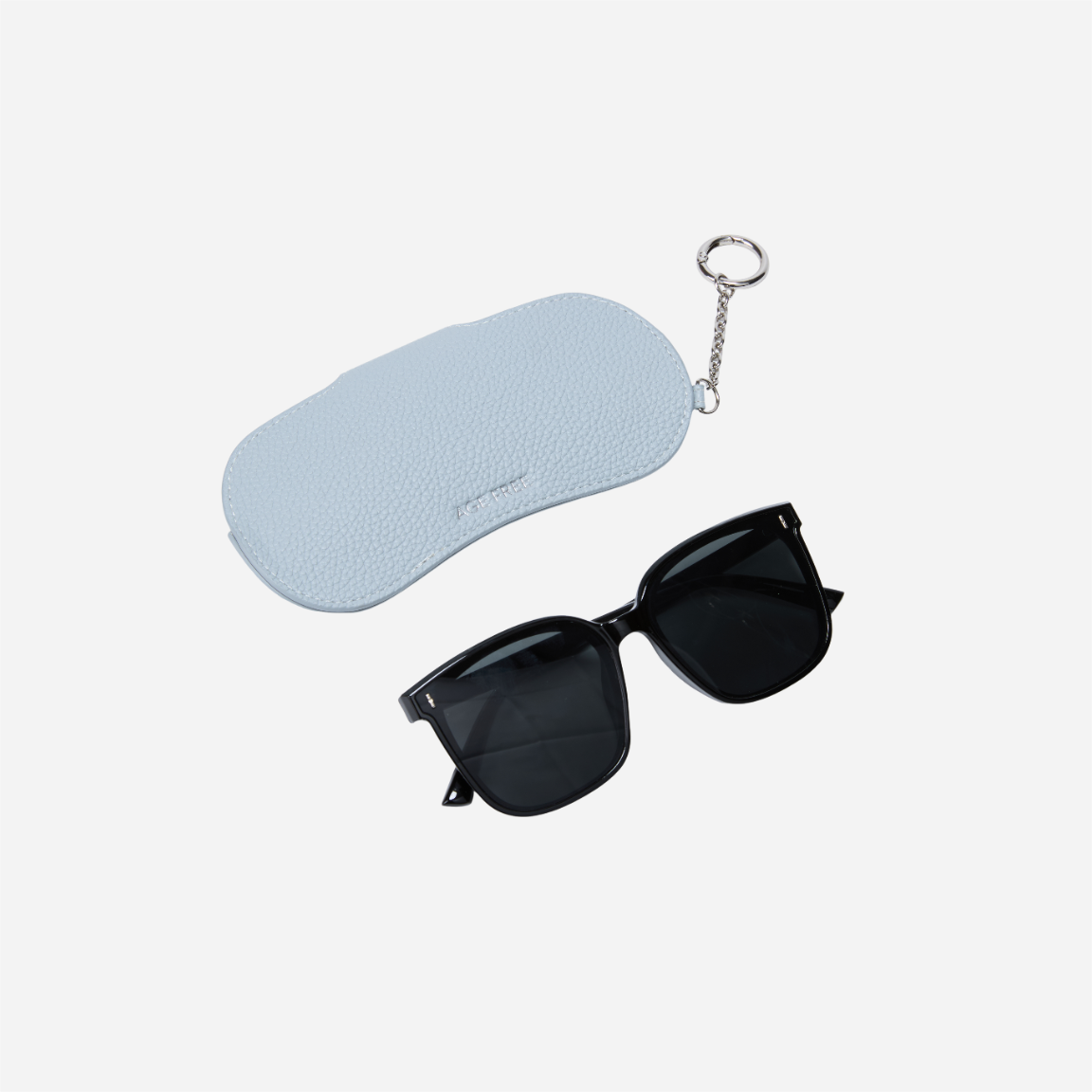 Age Free Hanging Leather Glasses Pouch