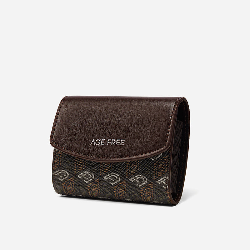 Classic Women's Compact Foldable Card Wallet