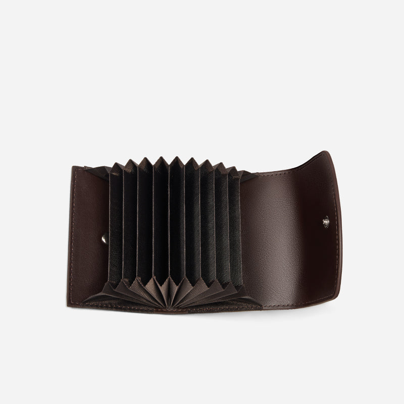 Classic Women's Compact Foldable Card Wallet