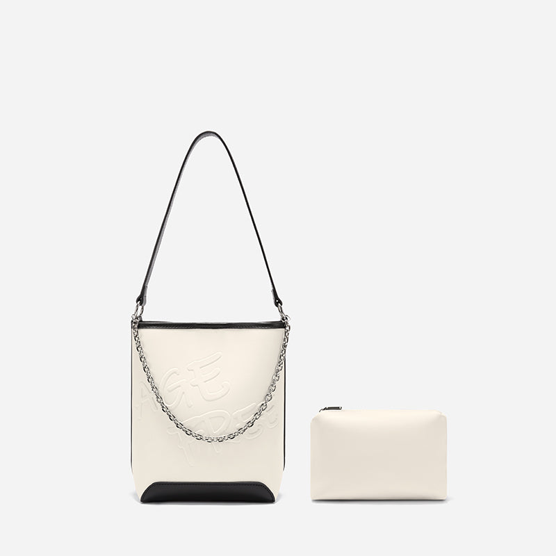 Meli Bag - Embossed Signature Bucket