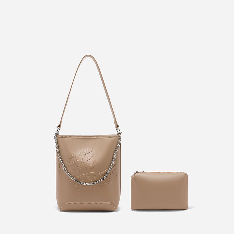 Meli Bag - Embossed Signature Bucket