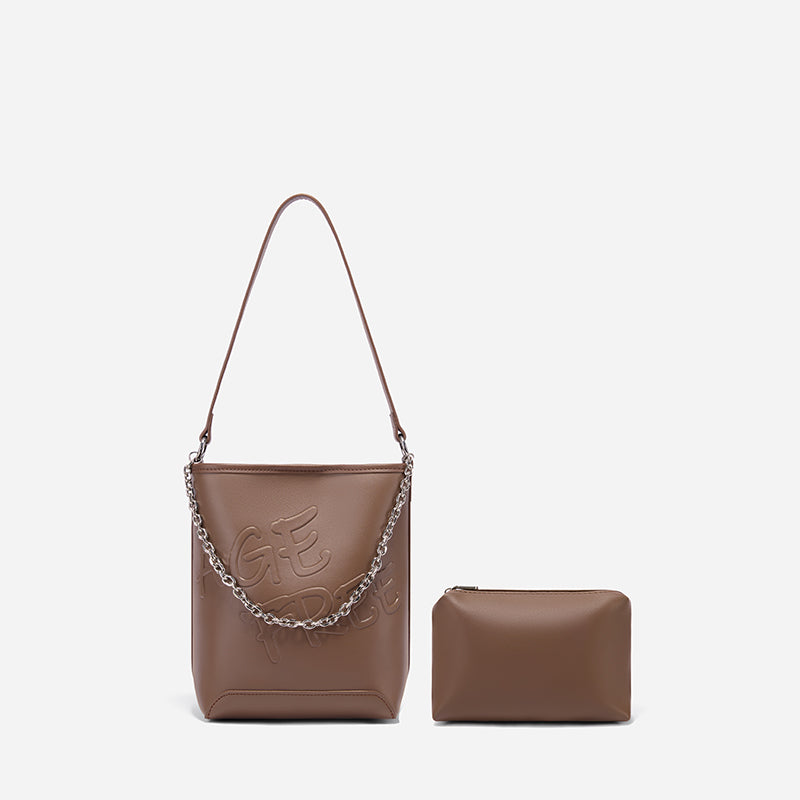 Meli Bag - Embossed Signature Bucket