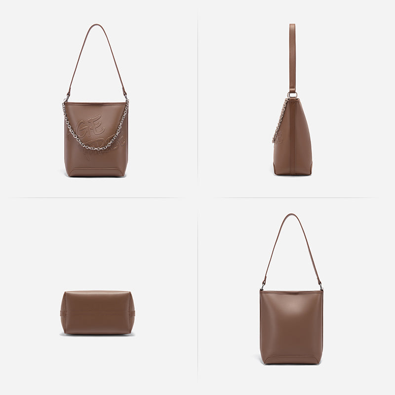 Meli Bag - Embossed Signature Bucket