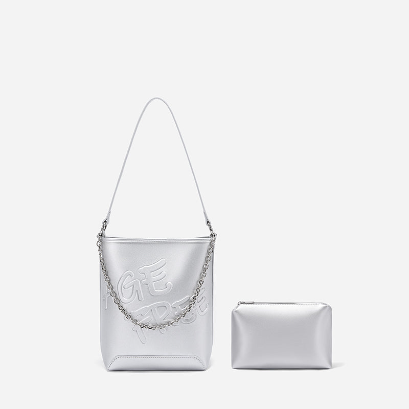 Meli Bag - Embossed Signature Bucket